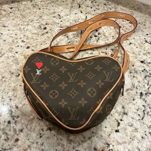 Louis Vuitton Monogram Heart Crossbody Bag